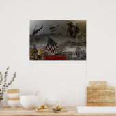 Unterstützung unserer US-Veteranen Poster (Küche)