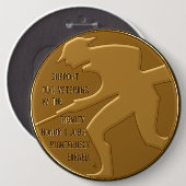 Unterstützung unserer Veteranen Golden Button (Vorne & Hinten)