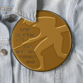 Unterstützung unserer Veteranen Golden Button (Beispiel)