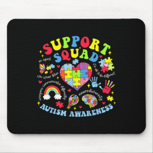 Unterstützung von Autismus Sensibilisierung für Au Mousepad
