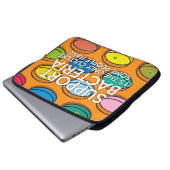 UNTERSTÜTZUNG VON BAKTERIEN Science Joke Laptopschutzhülle (Vorne Knopf)