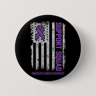 Unterstützung von Bauchspeicheldrüsenkrebs Button