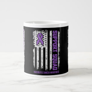 Unterstützung von Bauchspeicheldrüsenkrebs Jumbo-Tasse