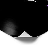 Unterstützung von Bauchspeicheldrüsenkrebs Poster (Ecke)