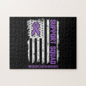 Unterstützung von Bauchspeicheldrüsenkrebs Puzzle (Horizontal)