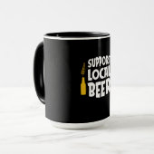 Unterstützung von Bier vor Ort Tasse (Vorderseite Links)