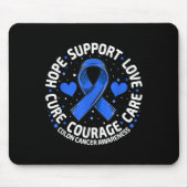 Unterstützung von Bluthochkrebs durch die Kolorekt Mousepad (Vorne)
