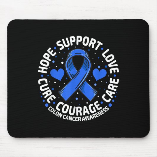 Unterstützung von Bluthochkrebs durch die Kolorekt Mousepad (Vorne)