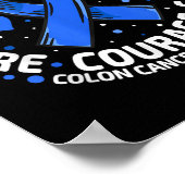 Unterstützung von Bluthochkrebs durch die Kolorekt Poster (Ecke)