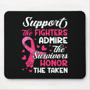 Unterstützung von Brustkrebs Admire Ehrenkrebs A Mousepad