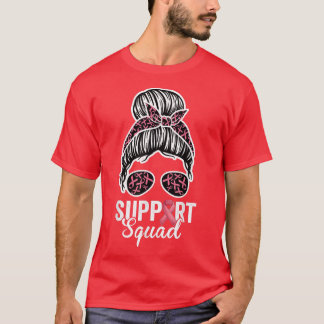 Unterstützung von Brustkrebs bei Frauen, rosa Brus T-Shirt