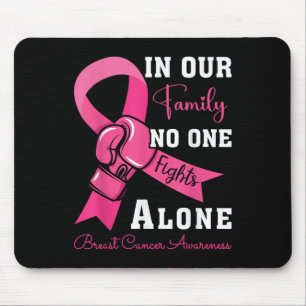 Unterstützung von Brustkrebs Familie Frauen Brustk Mousepad