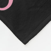 Unterstützung von Brustkrebs Fleecedecke (Ecke)