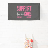 Unterstützung von Brustkrebs für das Heilbannerzei Banner (InSitu)