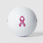 Unterstützung von Brustkrebs Golfball (Vorderseite)