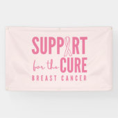 Unterstützung von Brustkrebs Heilung Banner Außenw (Horizontal)