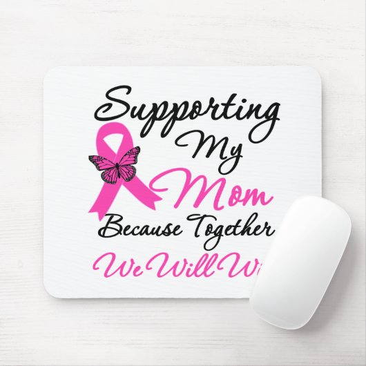 Unterstützung von Brustkrebs (Mama) Mousepad (Mit Mouse)