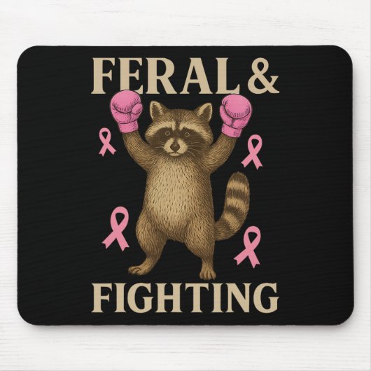 Unterstützung von Brustkrebs Mousepad (Vorne)