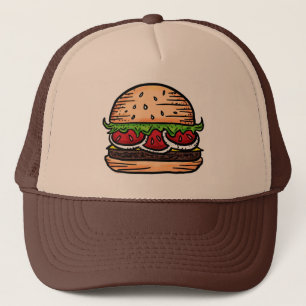 Unterstützung von Burger-Spaß Truckerkappe