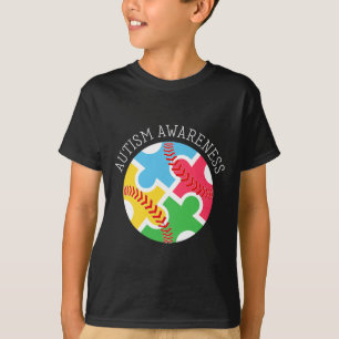 Unterstützung von Bysebyll für Autismus-Bewusstsei T-Shirt