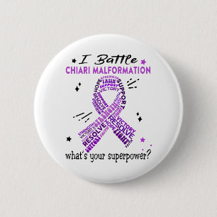 Unterstützung von Chiari Malformation Kriegspenden Button