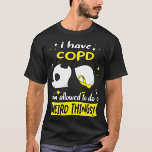 Unterstützung von COPD-Sensibilisierungsmaßnahme T-Shirt