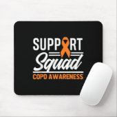 Unterstützung von Copd Warrior für Copd-Bewusstsei Mousepad (Mit Mouse)