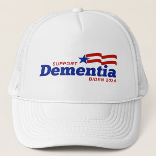 Unterstützung von Demenz Biden 2024 Truckerkappe