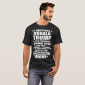Unterstützung von Donald Trump I Liebe Freedom I D T-Shirt (Vorne ganz)