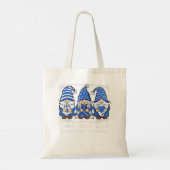 Unterstützung von Doppelkrebs mit Farbbandkolorekt Tragetasche (Rückseite)