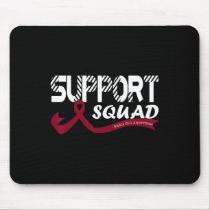 Unterstützung von Frauen, die sich für Kranken-Zel Mousepad