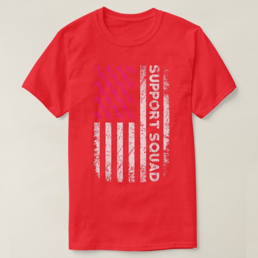 Unterstützung von Frauen zur Sensibilisierung für T-Shirt (Design vorne)