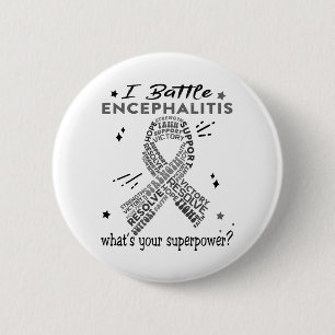 Unterstützung von Geschenken für Enzephalitis Button
