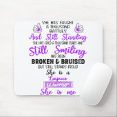 Unterstützung von Geschenken für Lupus-Krieger Mousepad (Mit Mouse)