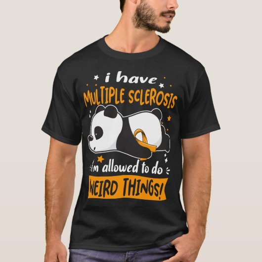 Unterstützung von Geschenken zur Multiplen Skleros T-Shirt (Vorderseite)