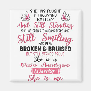 Unterstützung von Hirnaneurysma Kriegspenden Magnet