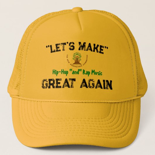 Unterstützung von Jugendmusik- und Kunstprogrammen Truckerkappe (Vorderseite)