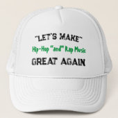 Unterstützung von Jugendmusik- und Kunstprogrammen Truckerkappe (Vorderseite)