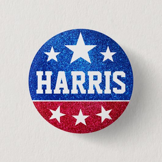 Unterstützung von Kamala Harris 2024 Progress and  Button (Vorderseite)