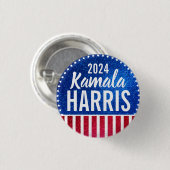 Unterstützung von Kamala Harris 2024 Progress and  Button (Vorne & Hinten)