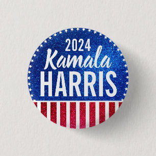 Unterstützung von Kamala Harris 2024 Progress and  Button