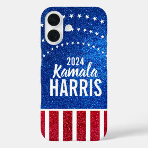 Unterstützung von Kamala Harris 2024 Progress and iPhone 16 Hülle
