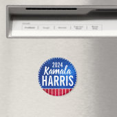 Unterstützung von Kamala Harris 2024 Progress and  Magnet (In Situ (Geschirrspüler))