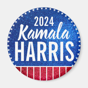 Unterstützung von Kamala Harris 2024 Progress and  Magnet
