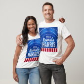 Unterstützung von Kamala Harris 2024 Progress and T-Shirt (Unisex)