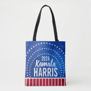 Unterstützung von Kamala Harris 2024 Progress and Tasche