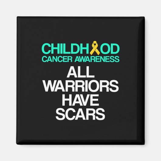 Unterstützung von Kindern bei der Krebserkrankung Magnet (Vorne)