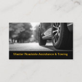 Unterstützung von Kraftfahrzeugen Visitenkarte (Vorderseite)
