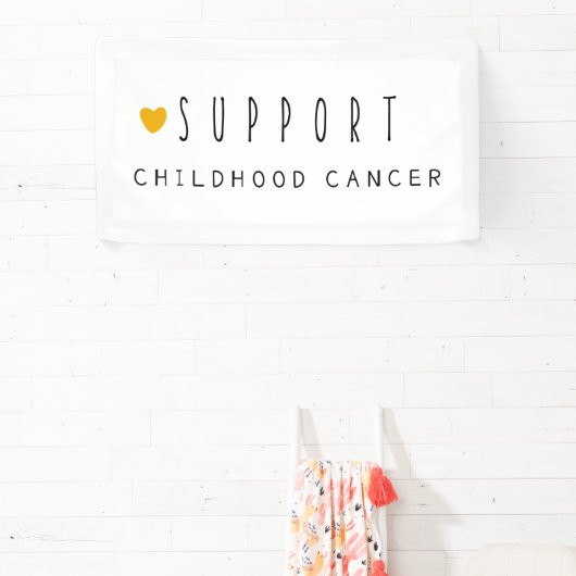 Unterstützung von Krebs bei Kindern. Banner (InSitu)