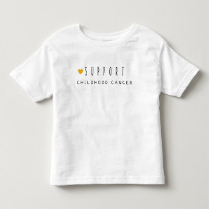 Unterstützung von Krebs bei Kindern. Kleinkind T-S T-shirt